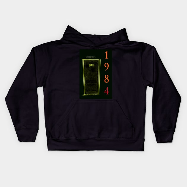 Room 101 in Black Kids Hoodie by KayeDreamsART